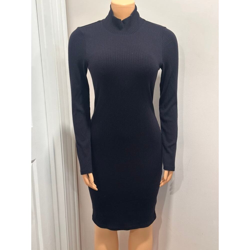 OGL LONSLEEVE MOCKNECK DRESS SIZE L - Picture 2 of 4